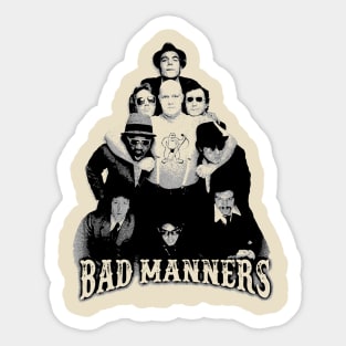 Bad Manners(Band) Sticker